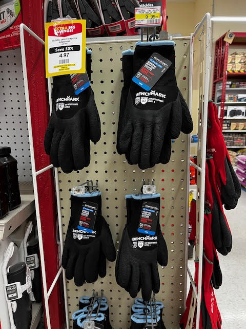 Keep those fingers toasty with our winter gloves now on sale for $4.97*
