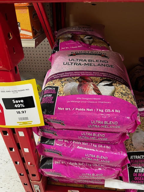 Keep ’em chirping with our ARMSTRONG Feather Treat Ultra Blend Wild Bird Seed – 7 kg – now only $18.97*
